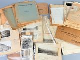 a lot of old books on the table together