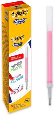 Lot de 12 - BIC - Recharges pour stylo gel effaçable - Gel-o…