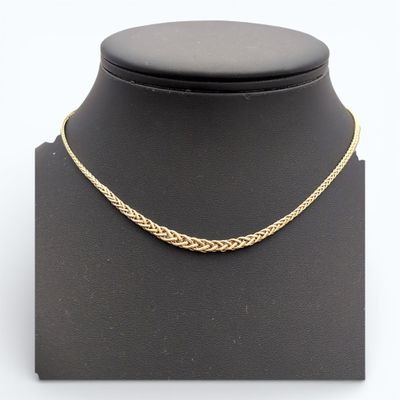 COLLIER or jaune 4.5g long 41 cm - Photo 1