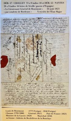 un vieux document écrit posé sur une table