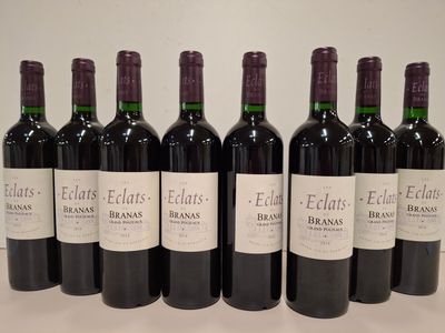 8 Bouteilles Poujeaux Grand Poujeaux 2014 Les éclats de Brana Vignoble - Photo 1