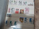a picture of a book with stamps on it
