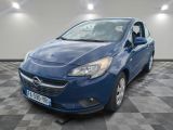 a picture of a blue opel parked in a garage