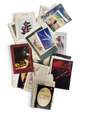 an image of a pile of books with pictures on them
