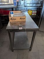 TABLE inox 2 plateau