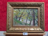 une photo d'une peinture exposée dans un musée