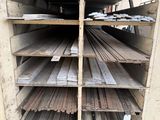 a lot of wooden planks stacked on top of each other
