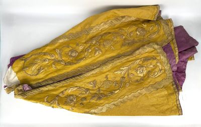 a piece of cloth that is laying on a table