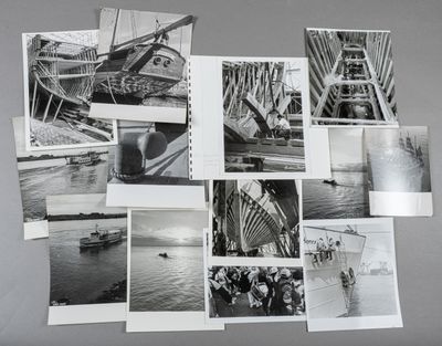 André GAMET (1919-2017) Varia. Bateaux et navigation, circa …