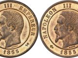 a close up of a coin with a woman ' s face on it