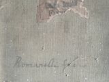 a piece of paper that has been left on the floor