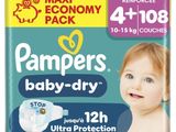 Culottes-couches Pampers Baby Dry, taille 4 – 12 kg