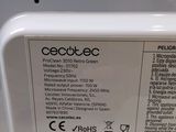 the back of a white refrigerator with a label on the side of it