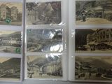 many old photos of a town in the middle of the day