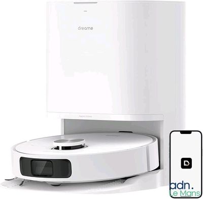 une image d'un Roomba avec une télécommande