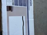 a cardboard box with a picture of a toilet in it