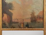 an image of a picture of a painting on a wall with a mirror