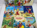 a set of six children ' s books in various languages