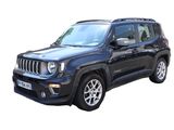 l'avant d'une jeep noire garée sur un fond blanc