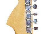 an image of a guitar neck with a guitar picker attached to it