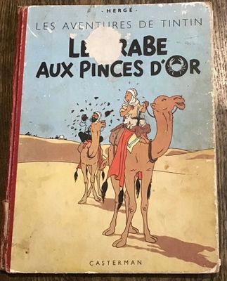 Les Aventures de Tintin Hergé Le Crabe aux Pinces d’Or