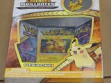 a box of pokemon trading card game pikachu