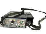 a small radio that is attached to a strap