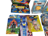 a lot of sonic the hedgehog action figures in the package