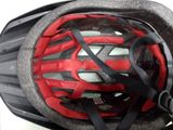 a helmet that is attached to the back of a bicycle helmet
