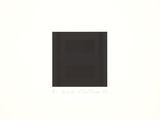 an image of a black square in the middle of a white wall