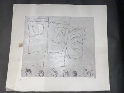 une image d'un dessin sur une feuille de papier