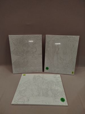 lot de 29 toiles de coloriage par numéro