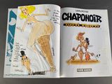 an image of a cartoon book with a picture of a woman in a bikini