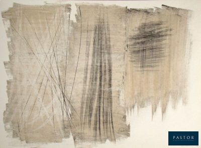 une photo d'une œuvre d'art accrochée au mur