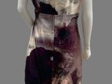 an image of a mannequin wearing a dress with a design on it