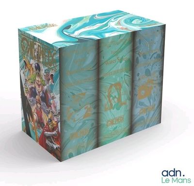a box that has a picture of a group of people on it