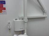 an image of a hospital room with a camera mounted to the wall