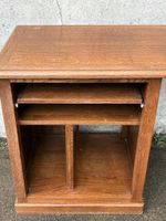 Petit meuble de rangement ou informatique en chêne (photo 2)