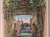 an image of a picture of a drawing of a doorway
