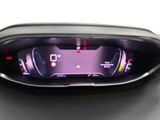 a car dashboard with a digital display on it