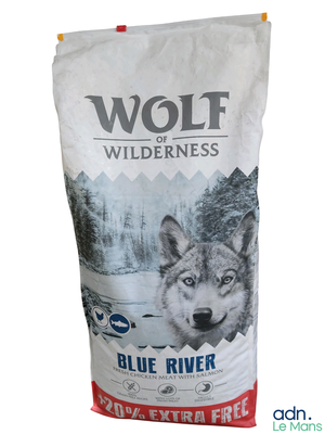 Wolf of Wilderness Blue River – Croquettes pour chiens adultes
