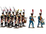 Les petits soldats sont alignés et prêts à être exposés
