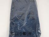 a close up of a plastic bag on a white surface