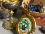 many items that are sitting on a table next to each other