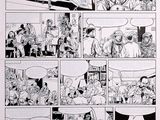 une image représentant une page de bande dessinée sur laquelle figurent plusieurs personnes