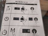 a sign on a table with instructions to use it