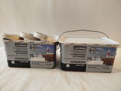 Lot de 5 - LUXENS - Cet ensemble comprend 2 récipients de pe…