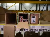 boxes that are stacked on top of each other in a warehouse