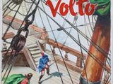a poster for a movie starring a pirate and a woman on a ship