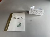 un livre sur lequel figure l'image d'un diamant vert